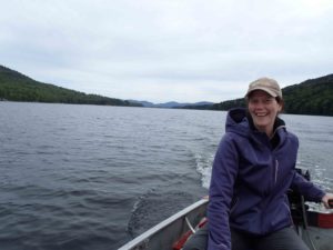 Kris-steering-boat
